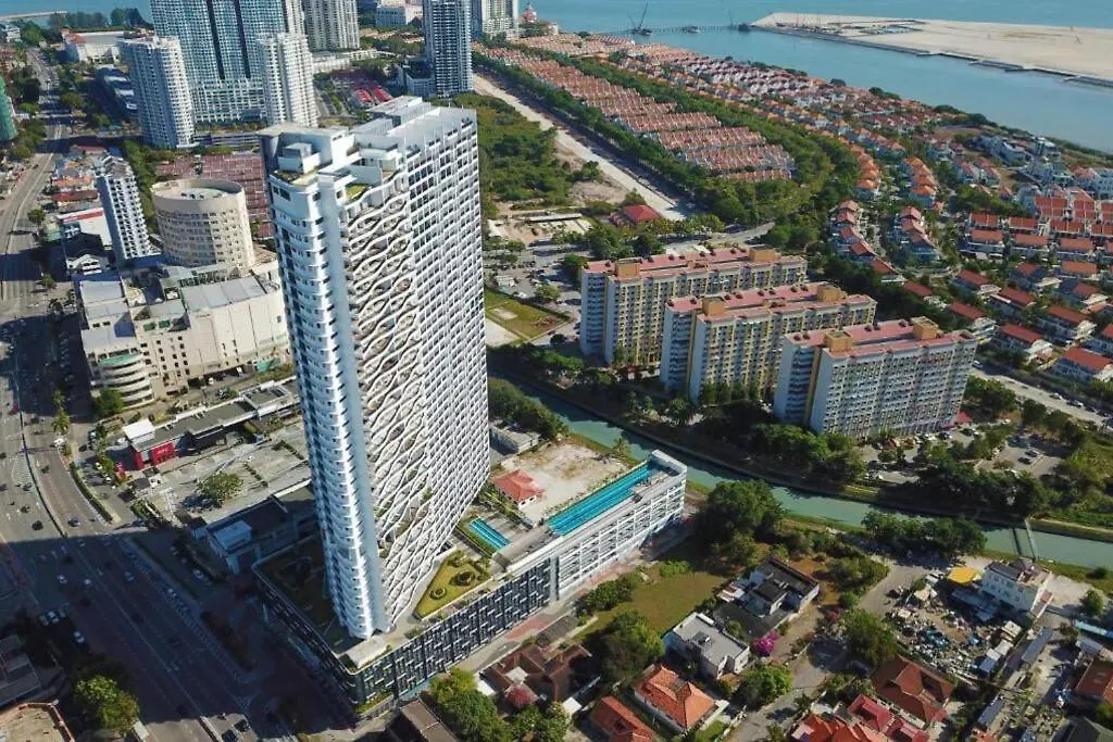 Apartamento Deluxe Seaview Suite Twin Bed By The Only Bnb Tanjung Tokong Malasia