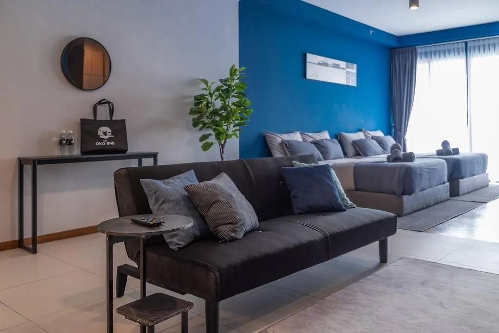 アパート Deluxe Seaview Suite Twin Bed By The Only Bnb Tanjong Tokong